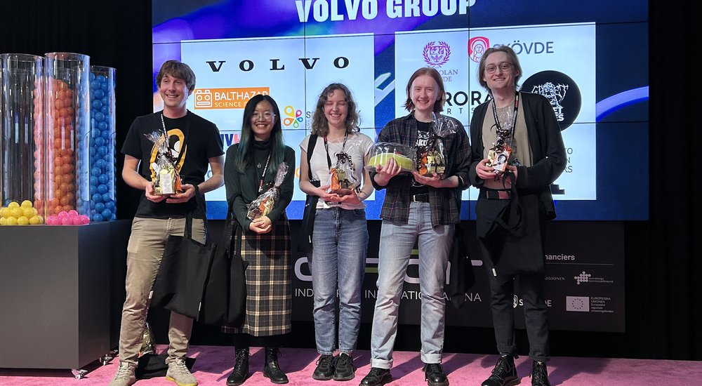 Studenter skapade spel på två dygn – för att tända teknikgnistan hos unga