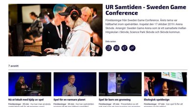 A few videos from Sweden Game Conference 2019